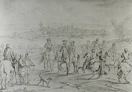 The Siege of Oudenaarde à Sebastien I Le Clerc
