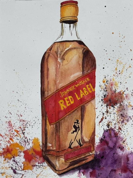 Whisky Studie 1, Johnnie Walker Red Label à Eva Seltmann-Reinig