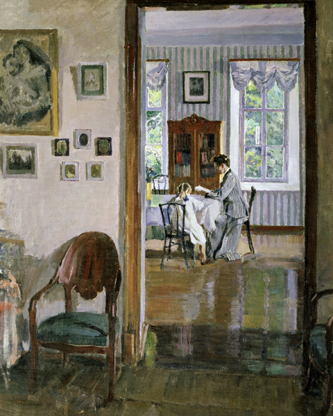 Interior à Sergei Arsenevich Vinogradov