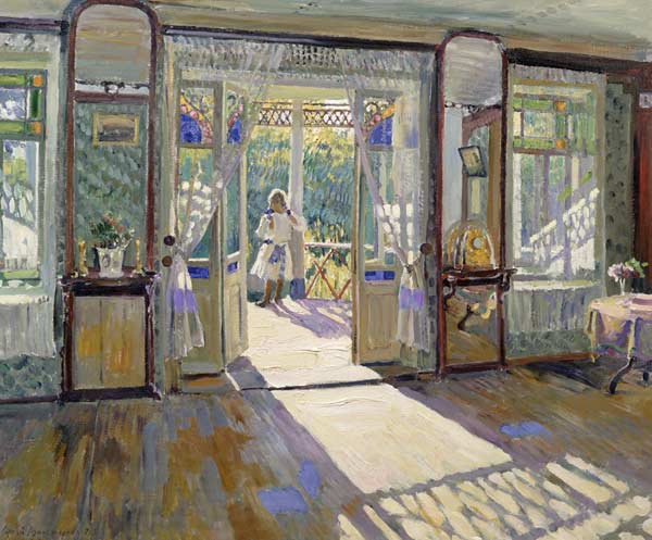 In a House à Sergei Arsenevich Vinogradov