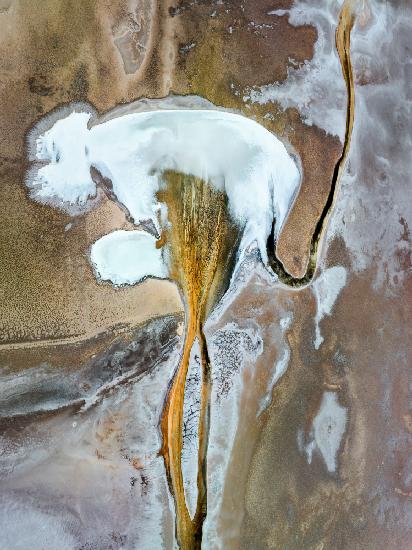 Veins of salt flat II