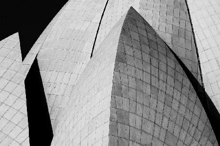 Lotus temple.. Dimensions