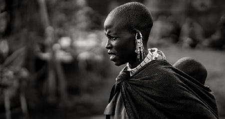 Masai lady ..Ngorongoro  Tanzania