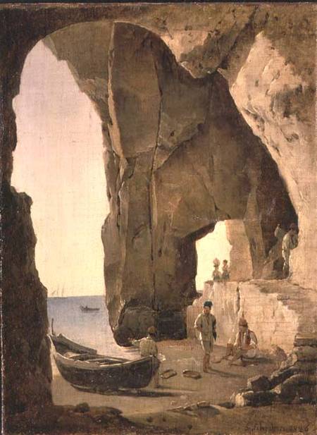 Cave in Sorrento à Silvestr Fedosievich Shchedrin