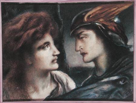 Mercury and Persephone à Simeon Solomon