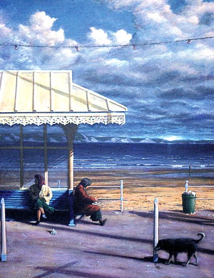Promenade (oil on canvas)  à Simon  Cook