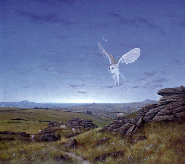 The Moors (oil on canvas)  à Simon  Cook