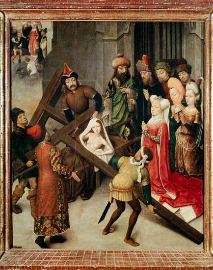 St. Helena and the Miracle of the True Cross à Simon Marmion