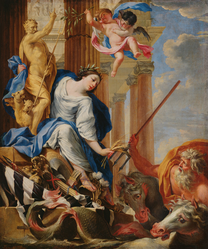 Ceres Vanquishing the Attributes of War à Simon Vouet