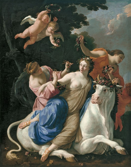 The Rape of Europa à Simon Vouet