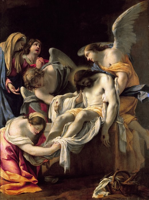 The Entombment of Christ à Simon Vouet