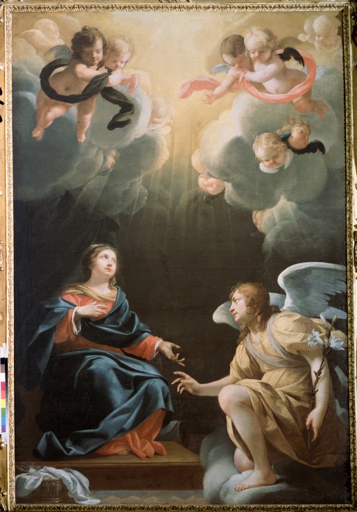 The Annunciation à Simon Vouet