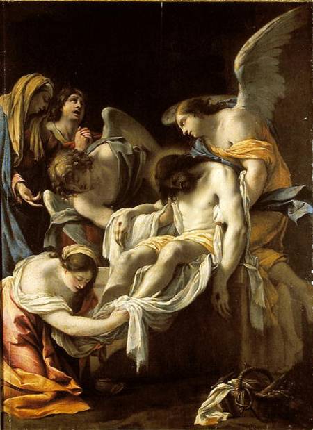 The Entombment à Simon Vouet