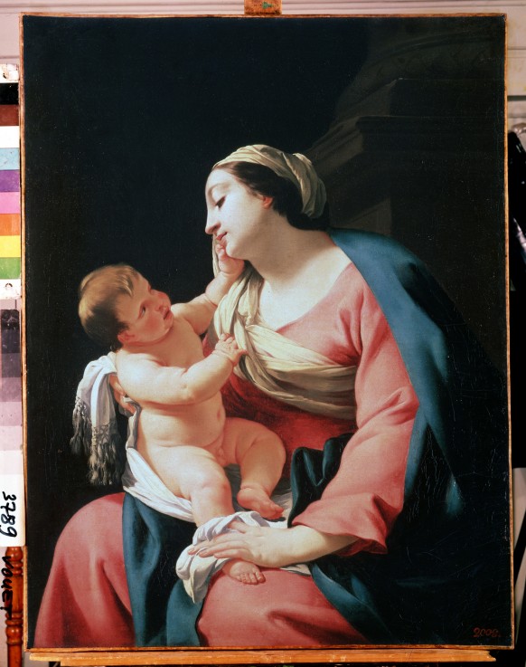 Virgin and Child à Simon Vouet