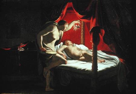 Psyche and Cupid à Simon Vouet