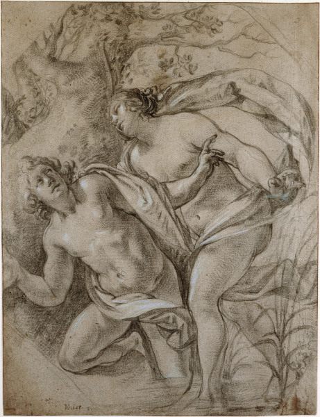 Vouet / Echo and Narcissus / 1640 à Simon Vouet