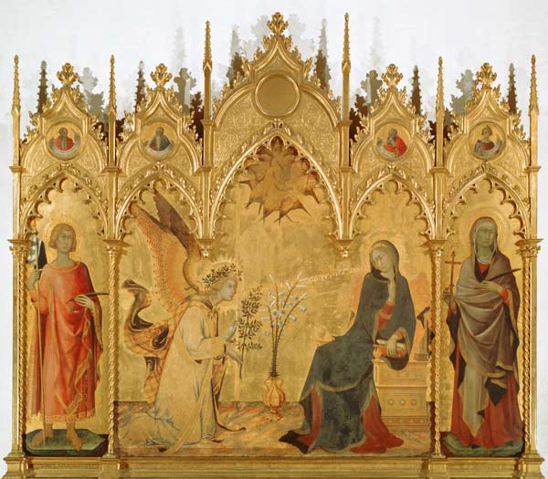 Annunciation à Simone Martini