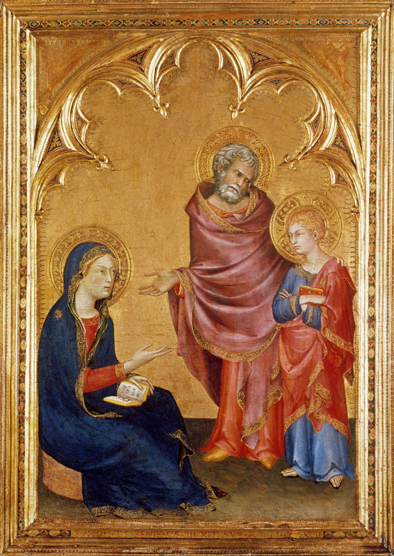 Jesus in the Temple à Simone Martini