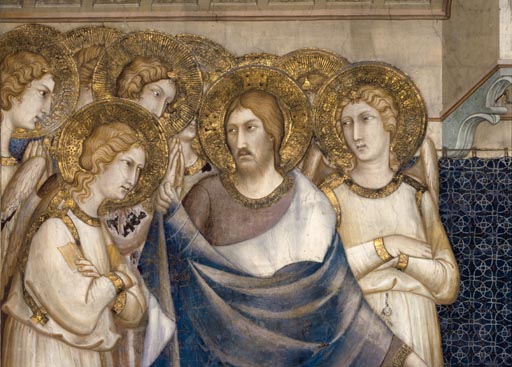Christus erscheint dem hl. Martin von Tours im Traum à Simone Martini