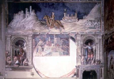 Guidoriccio da Fogliano (fresco) à Simone Martini