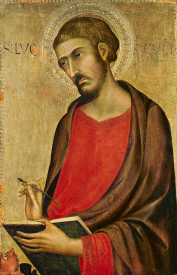 Saint Luc. à Simone Martini