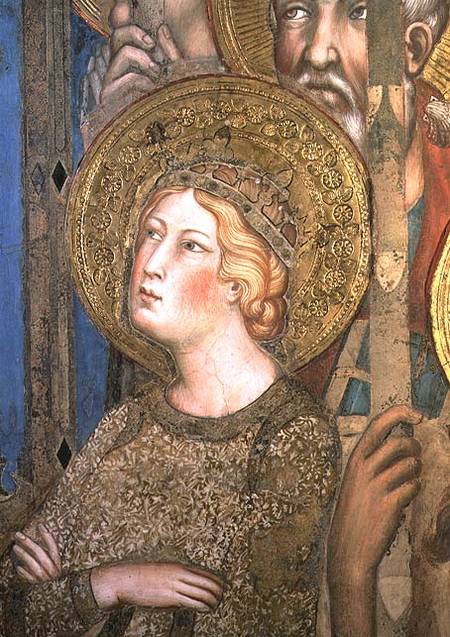 Maesta: St. Catherine of Alexandria à Simone Martini