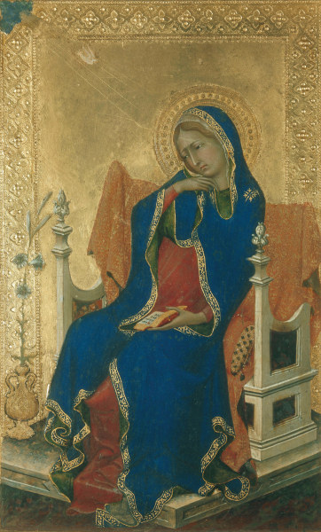 The Annunciation à Simone Martini