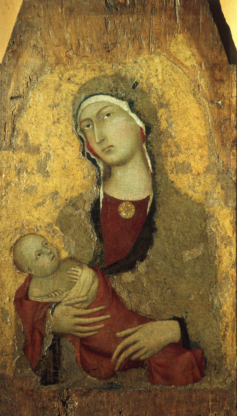 Simone Martini, Virgin and Child (Siena) à Simone Martini