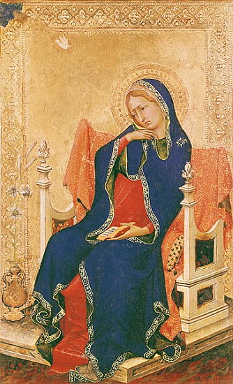 Virgin of the Annunciation à Simone Martini