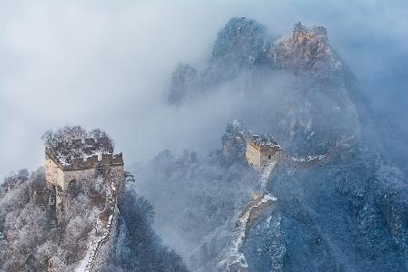 Icebound Great Wall