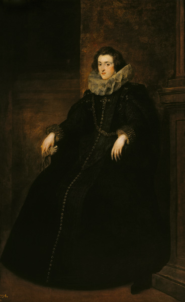 la marquise di Leganés. à Sir Anthonis van Dyck