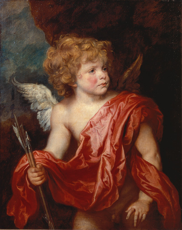 Amor mit den Liebespfeilen à Sir Anthonis van Dyck