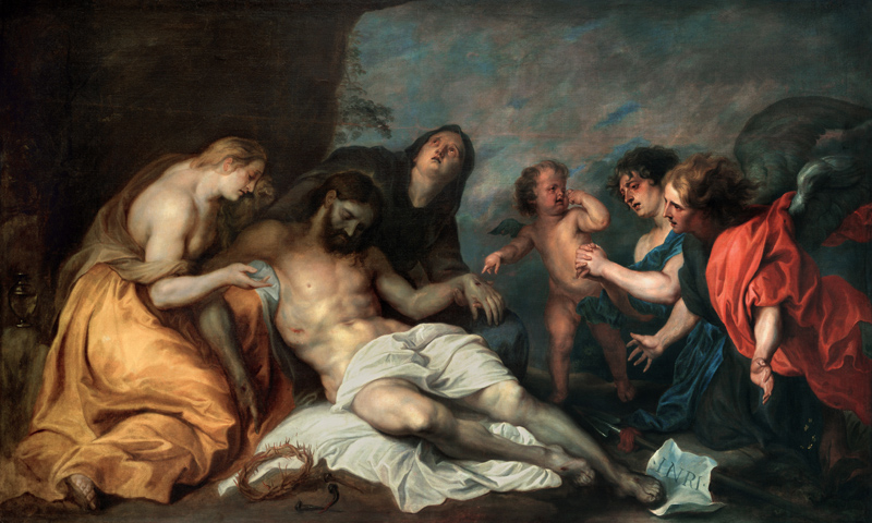 The Lamentation over Christ à Sir Anthonis van Dyck