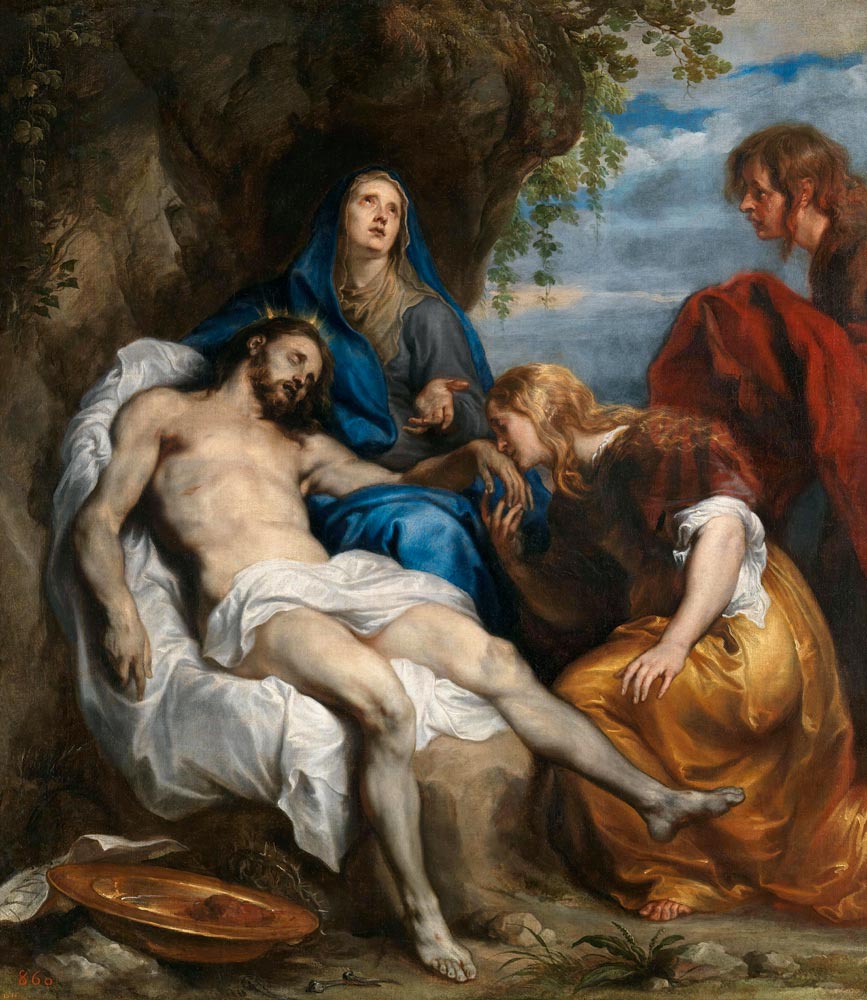 Pieta à Sir Anthonis van Dyck