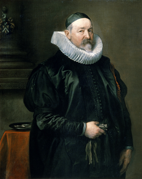 Portrait of Adriaen Stevens à Sir Anthonis van Dyck