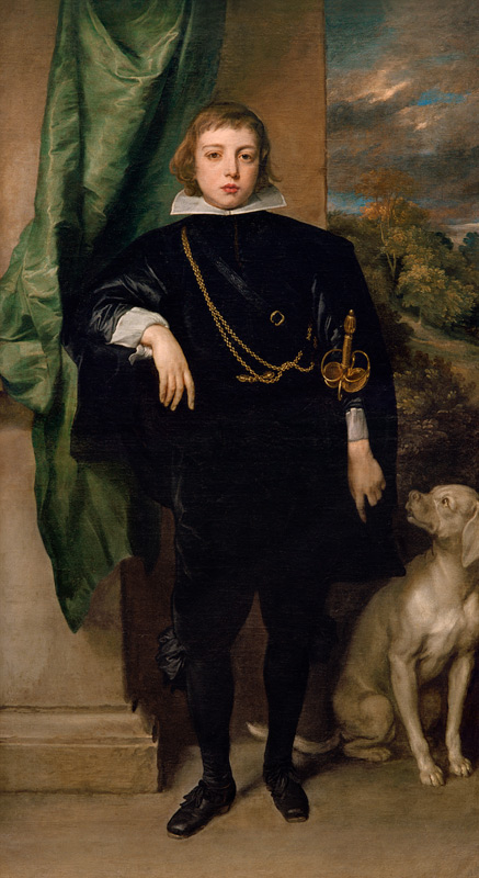 Prince Rupert , Portrait à Sir Anthonis van Dyck