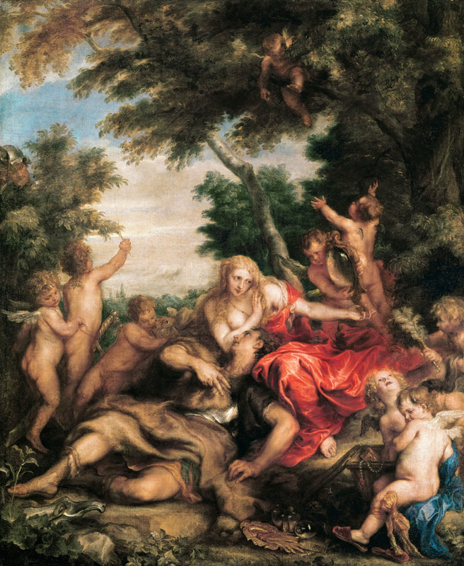 Rinaldo and Armida à Sir Anthonis van Dyck