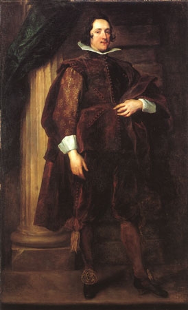 portrait d'un homme noble italien à Sir Anthonis van Dyck
