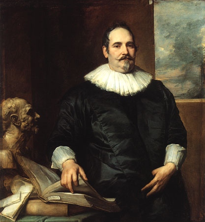 portrait de Justus van Meerstraeten à Sir Anthonis van Dyck
