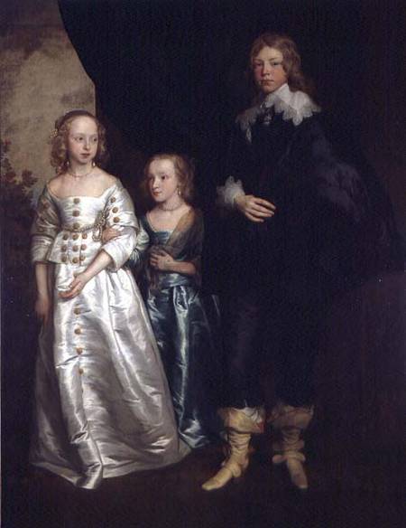 The Children of Thomas Wentworth à Sir Anthonis van Dyck