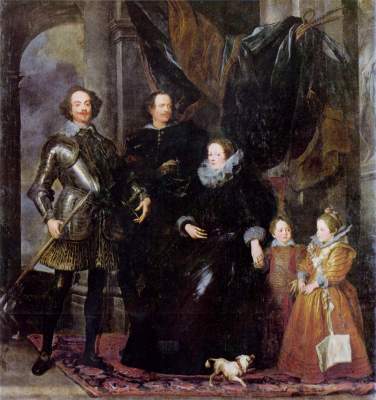 Famille Lomellini à Sir Anthonis van Dyck