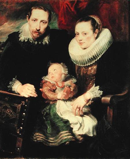 A Family Portrait à Sir Anthonis van Dyck