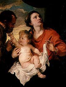 la Sainte Famille à Sir Anthonis van Dyck
