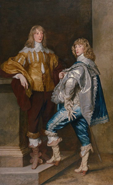 Lord John Stuart and his Brother, Lord Bernard Stuart à Sir Anthonis van Dyck