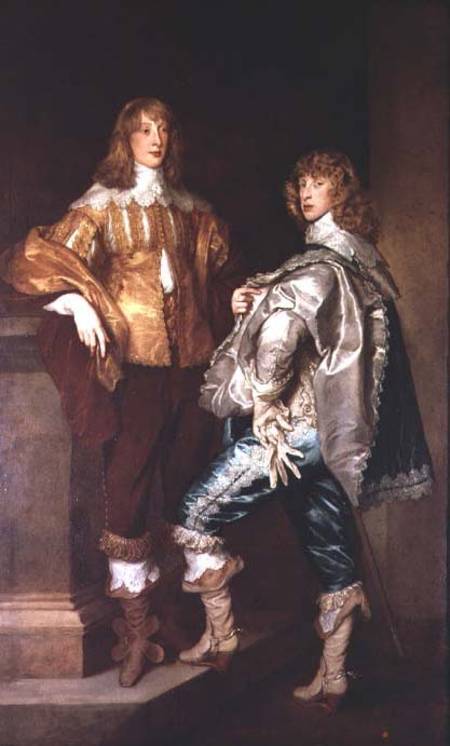 Lord John Stuart and his brother à Sir Anthonis van Dyck