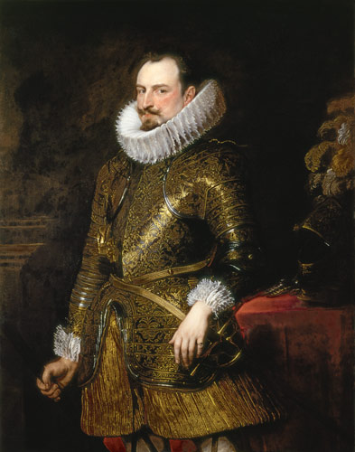 Portrait of Emmanuel Philibert à Sir Anthonis van Dyck