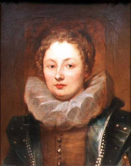 Portrait of a noblewoman à Sir Anthonis van Dyck