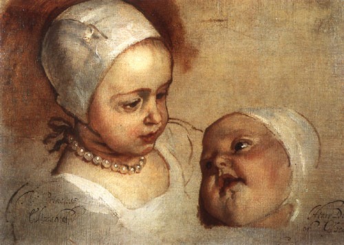 Princesse Elisabeth et princesse Anne à Sir Anthonis van Dyck