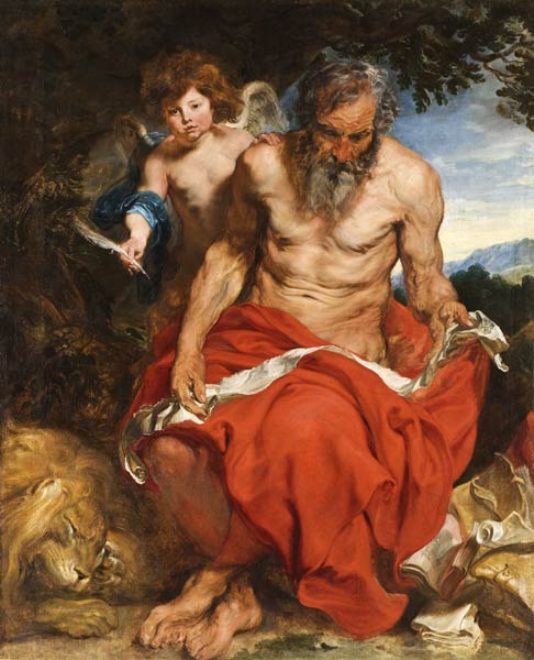 Saint Jerome à Sir Anthonis van Dyck