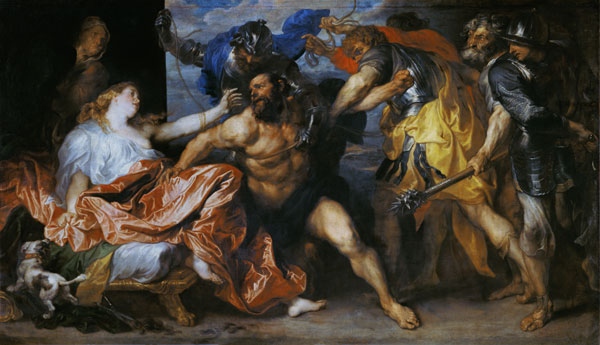 Samson and Delilah à Sir Anthonis van Dyck